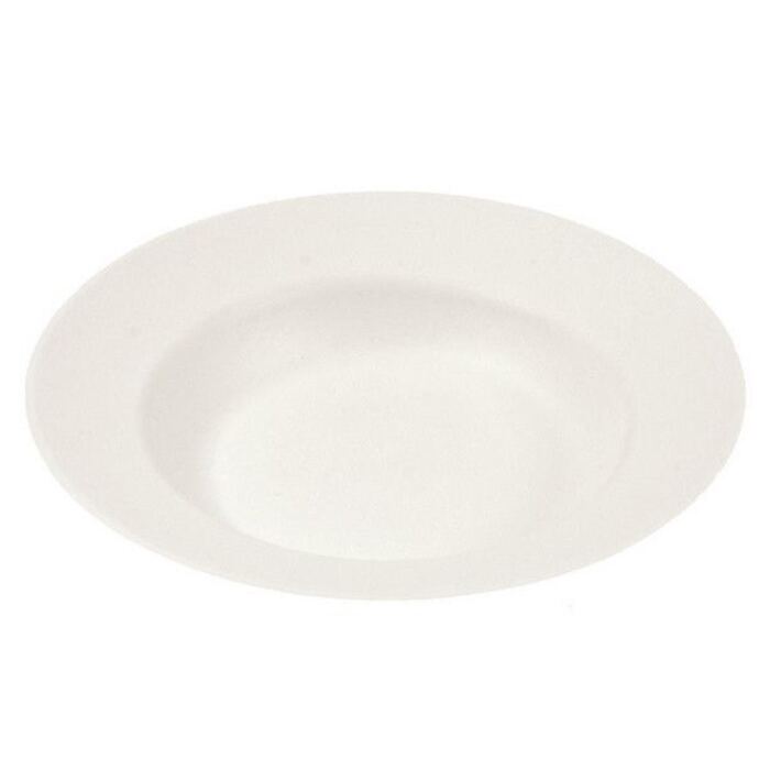 Suppenteller aus Bagasse kompostierbar