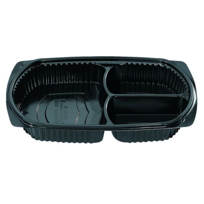 Menuschale 3-geteilt, 530 / 200 / 200 ml