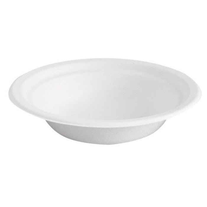 Suppenschale aus Bagasse kompostierbar