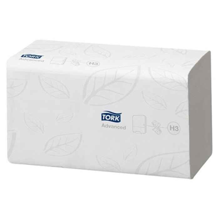 Falthandtuch Tork V-Falz, 2-lagig, weiss, H3