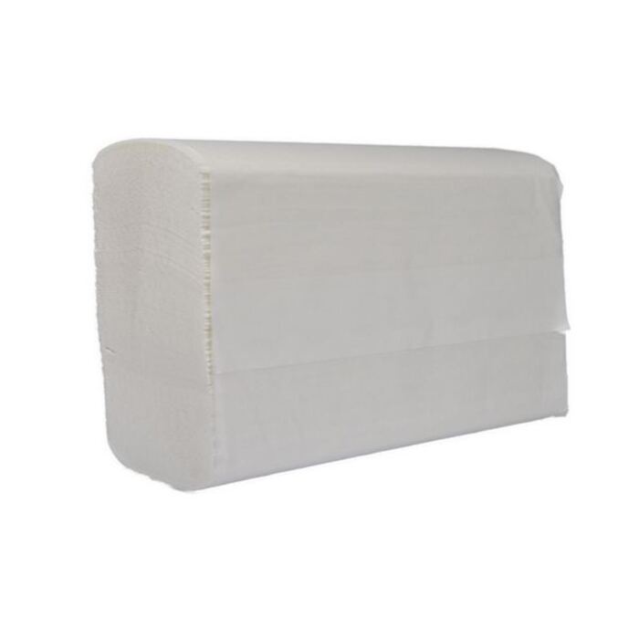 Falthandtuch Z-Falz, 2-lagig, weiss