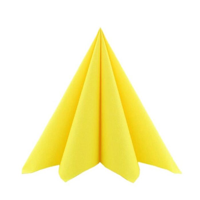 Serviette "basic gelb"