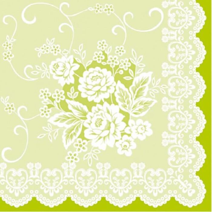 Serviette "FRANZISKA" green