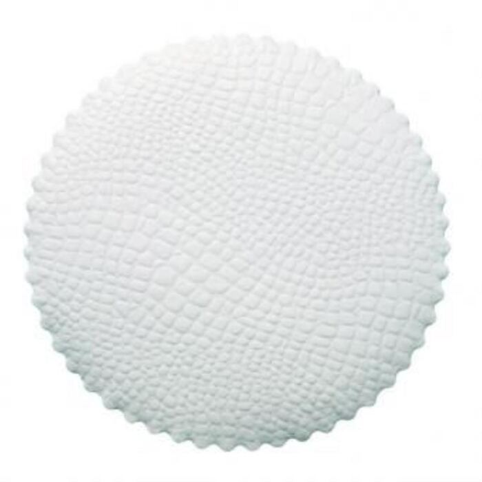 Plattenpapier rund, 53 g/m2, weiss