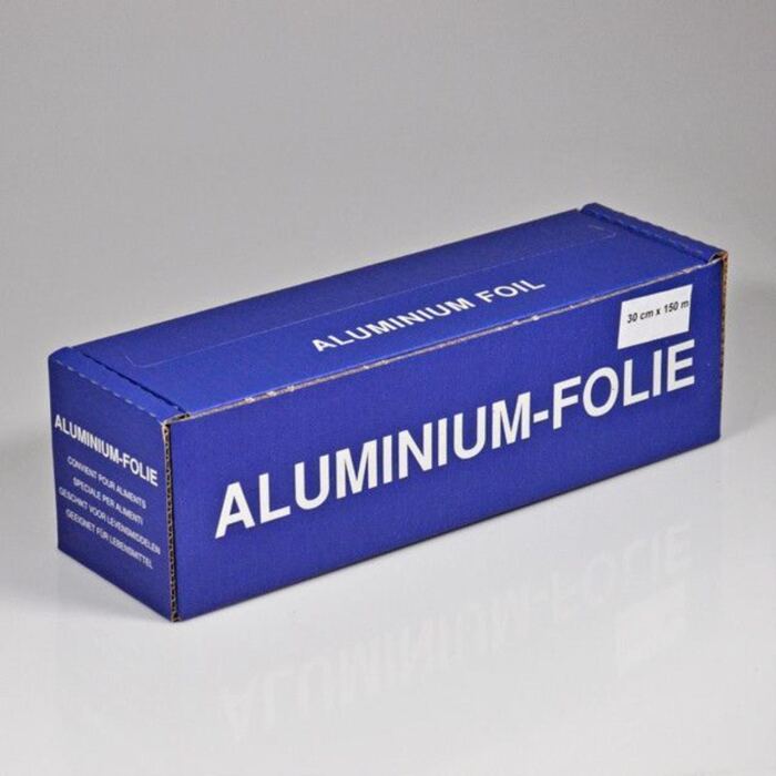Aluminiumfolie stark, in Spenderbox