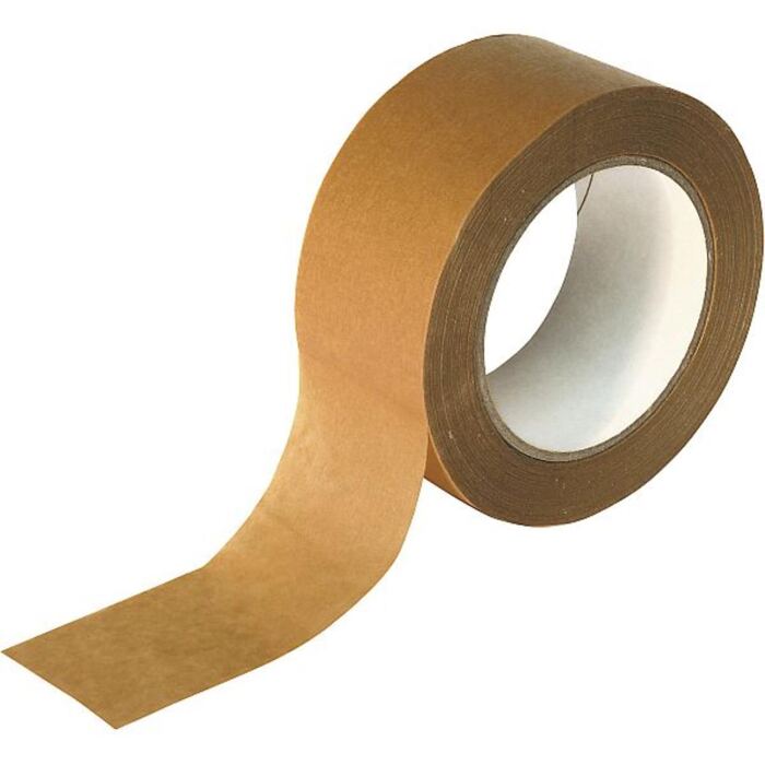 Papier Packband Naturkautschuk / braun