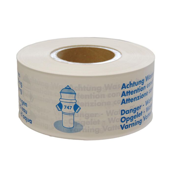 Warnband = Wasser / Conduits d´eau / Acqua