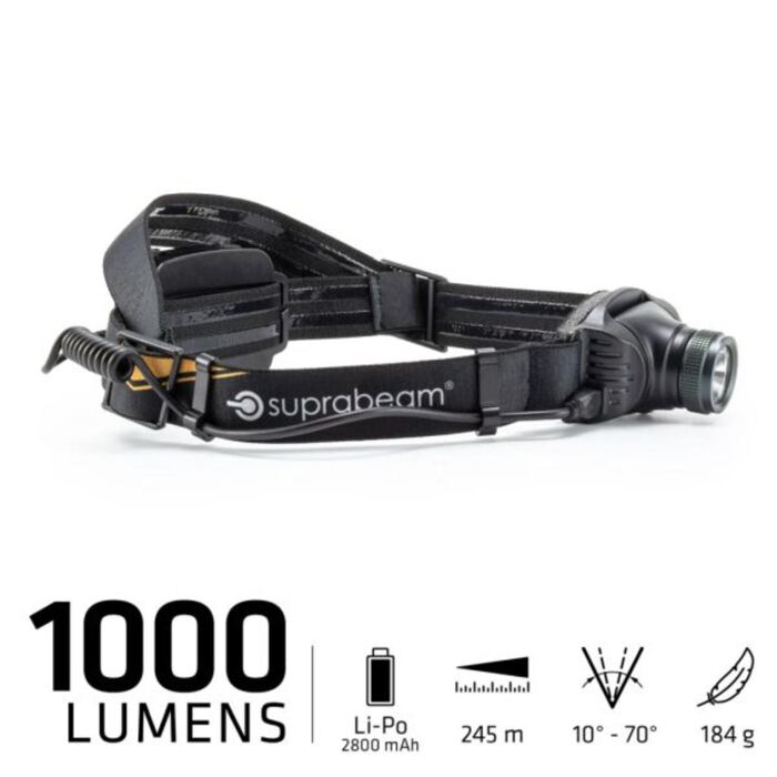Stirnlampe V3pro, rechargeable