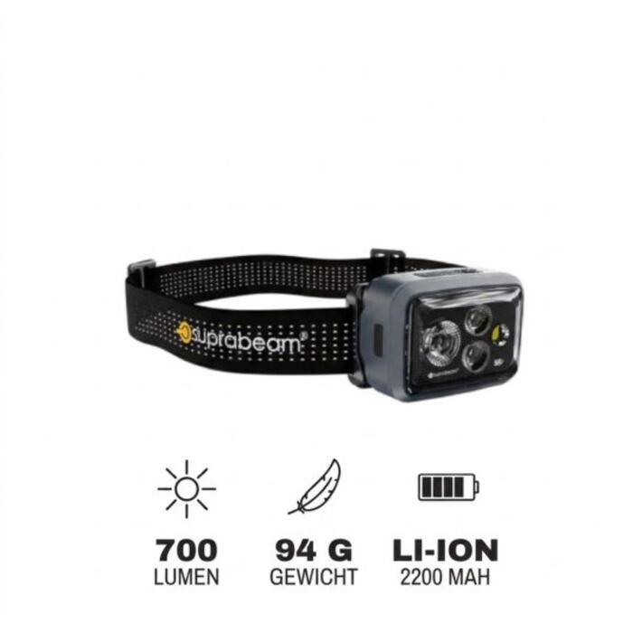 Stirnlampe S5r Prime, rechargable