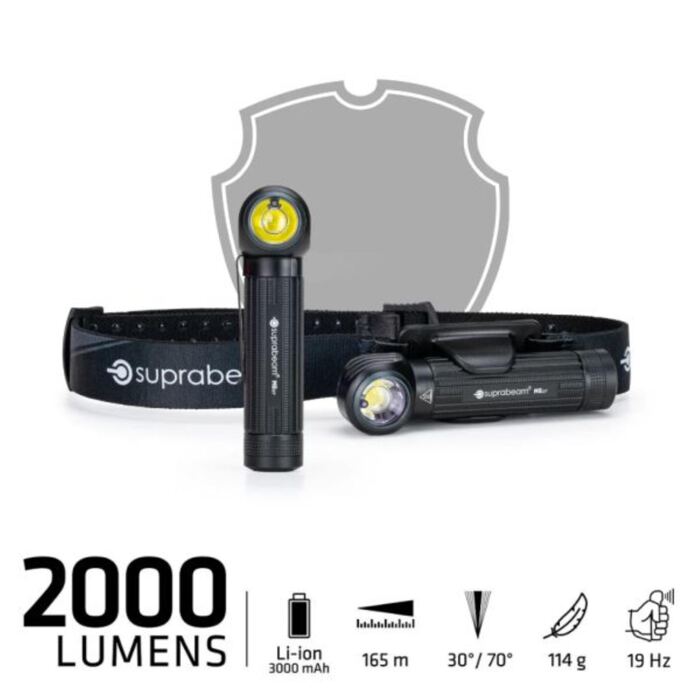 Multilampe M6xr DEFEND, rechargeable