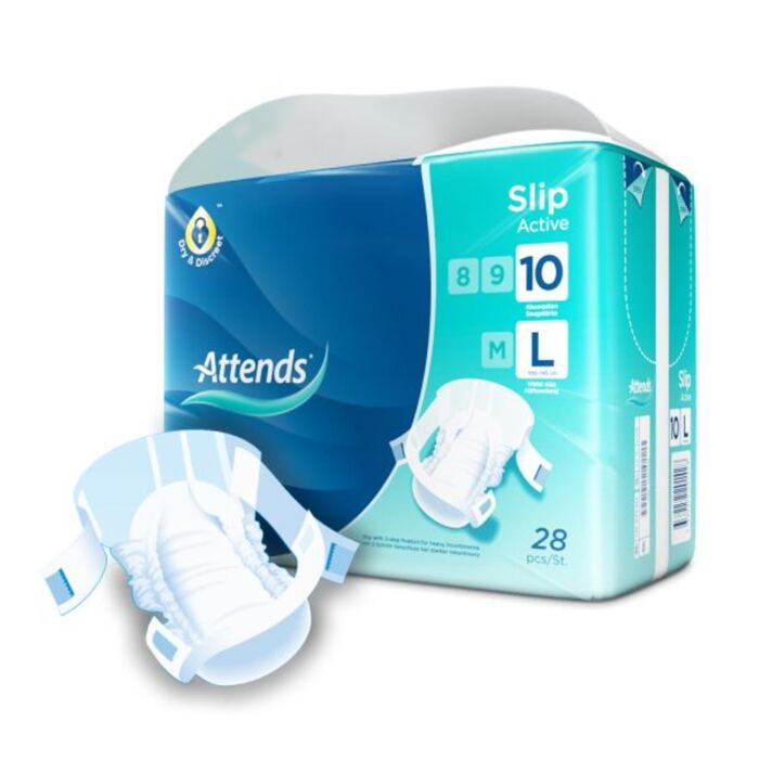 Attends Slip Active 10 L
