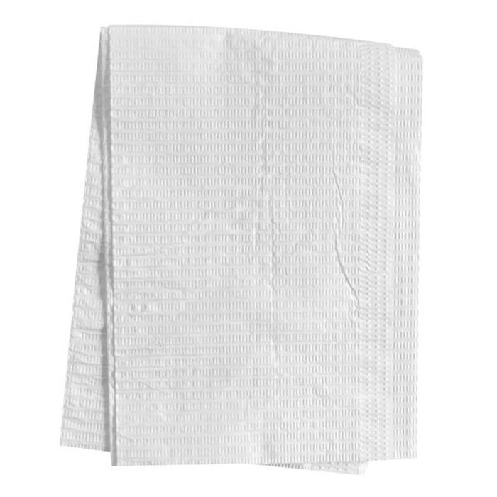 Patientenserviette weiss PE-beschichtet