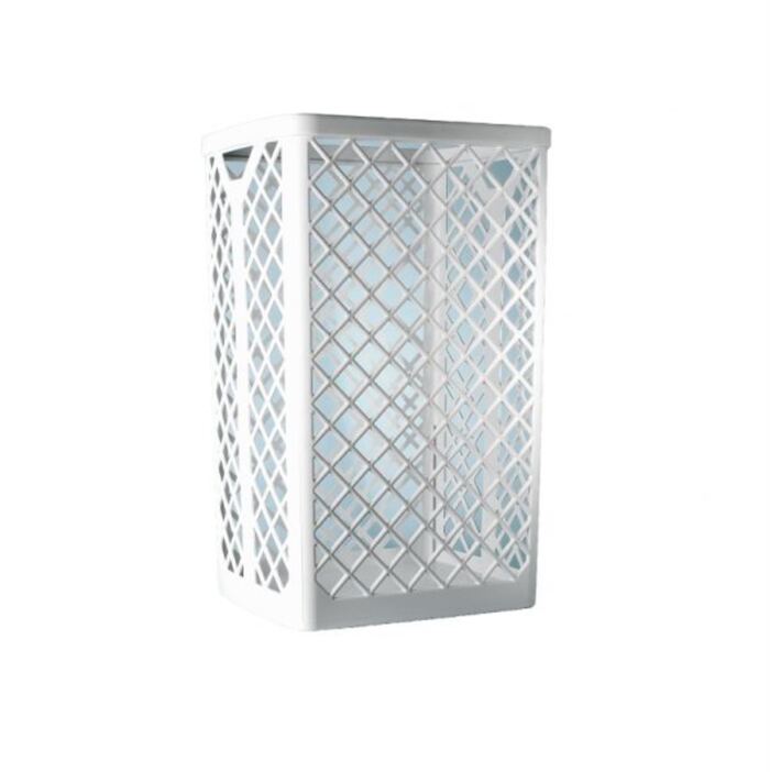 Abfallkorb 35 Liter, weiss