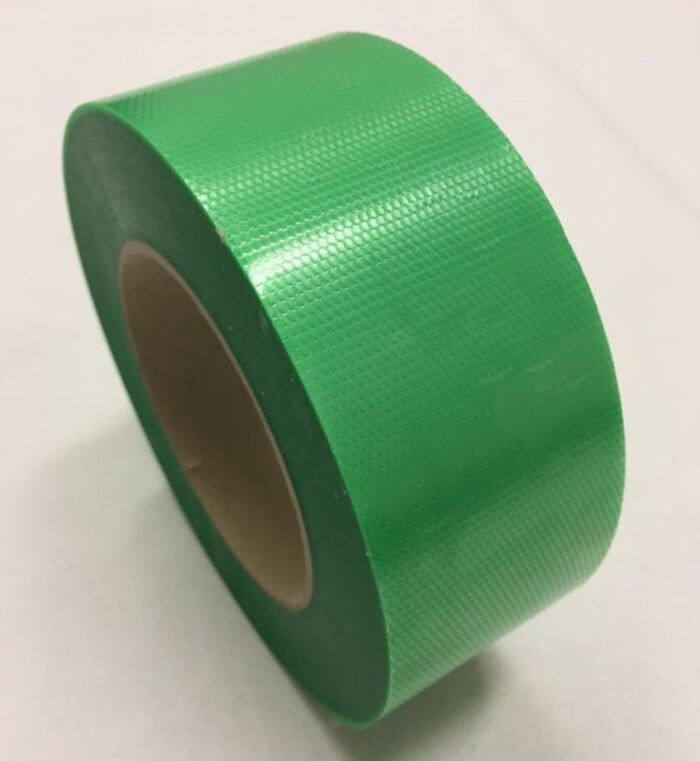 Langzeitgewebeband mit Acrylat-Kleber grün