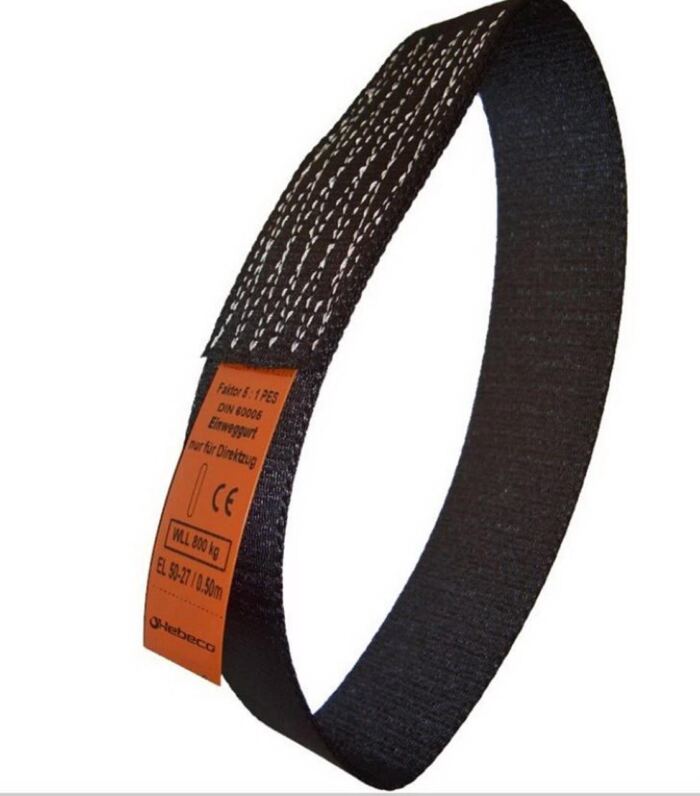 Einweg Hebeband Echtfärbung schwarz