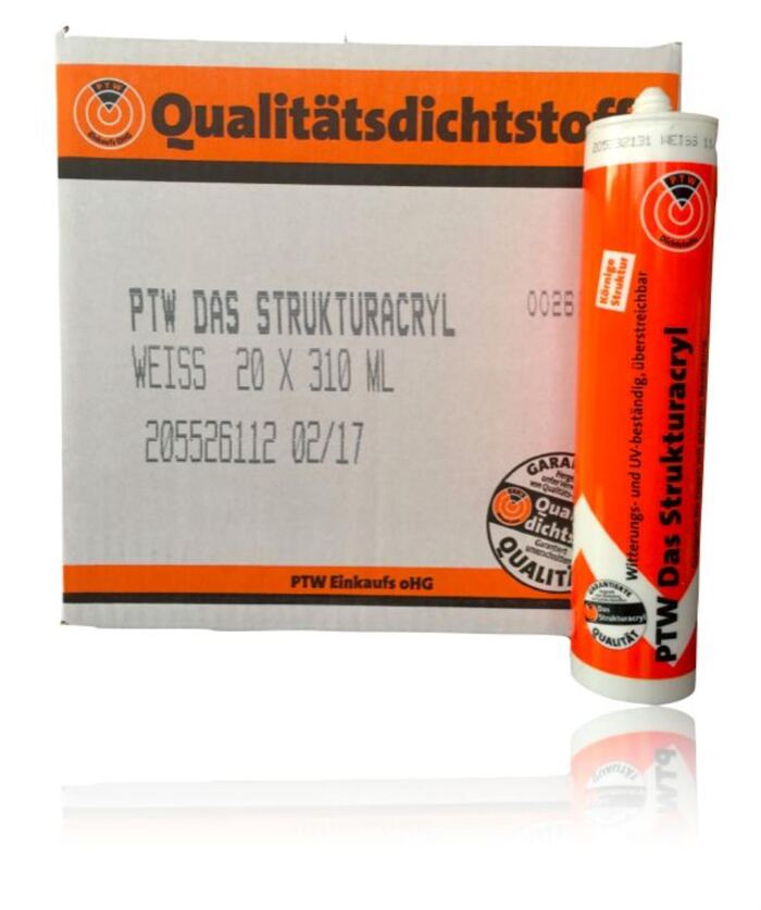 Strukturacryl grobkörnig (Reparatur)